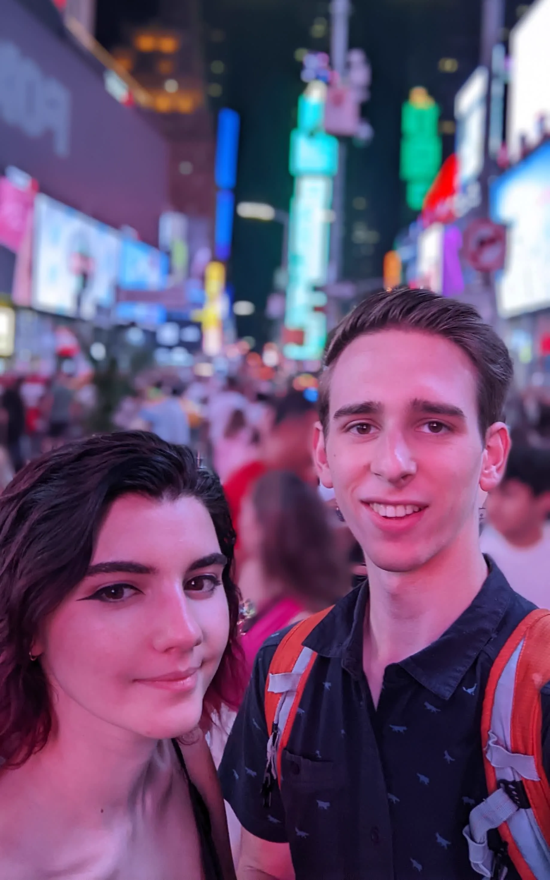 Gwendolyn and Noah in New York City